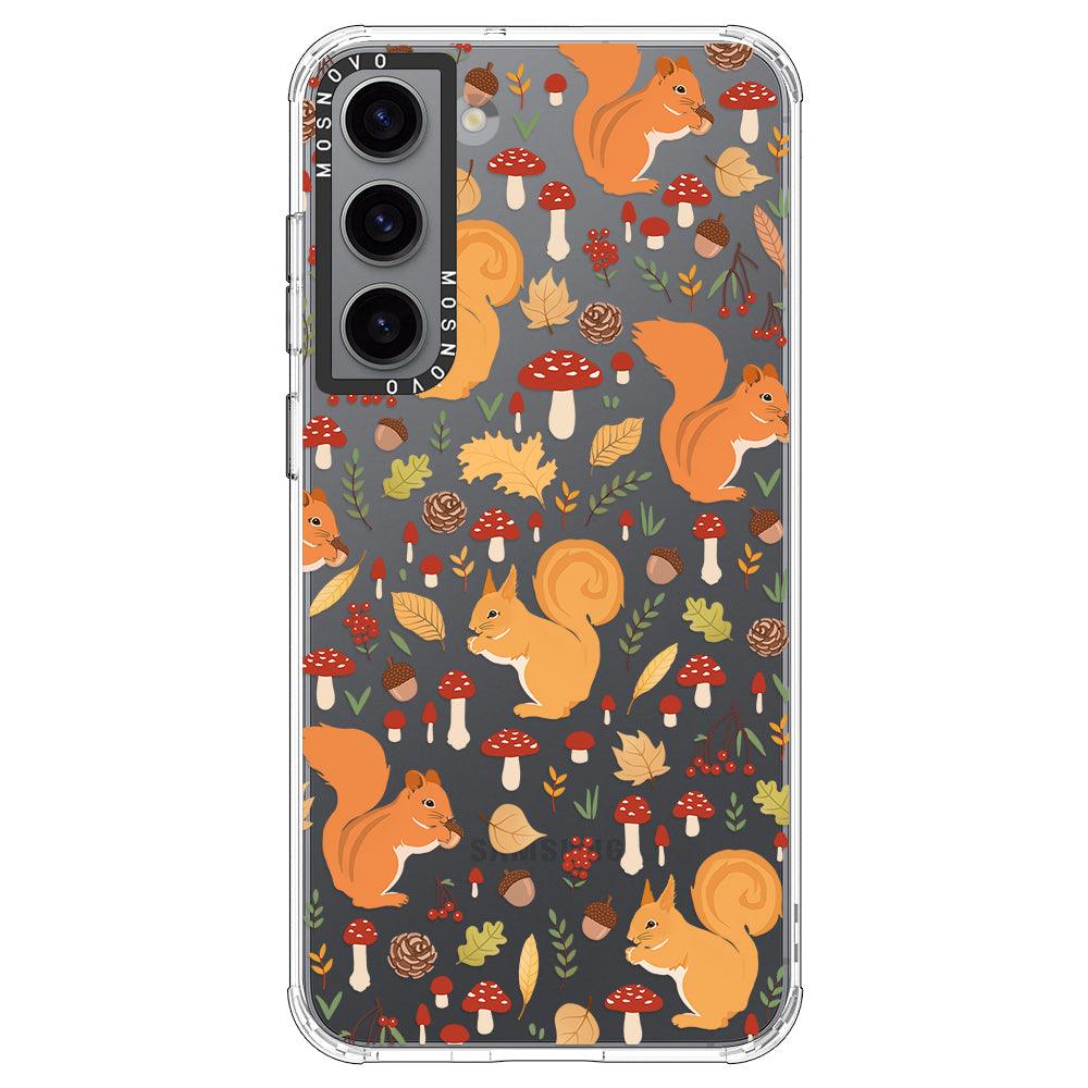 Autumn Squirrel Phone Case - Samsung Galaxy S23 Case - MOSNOVO