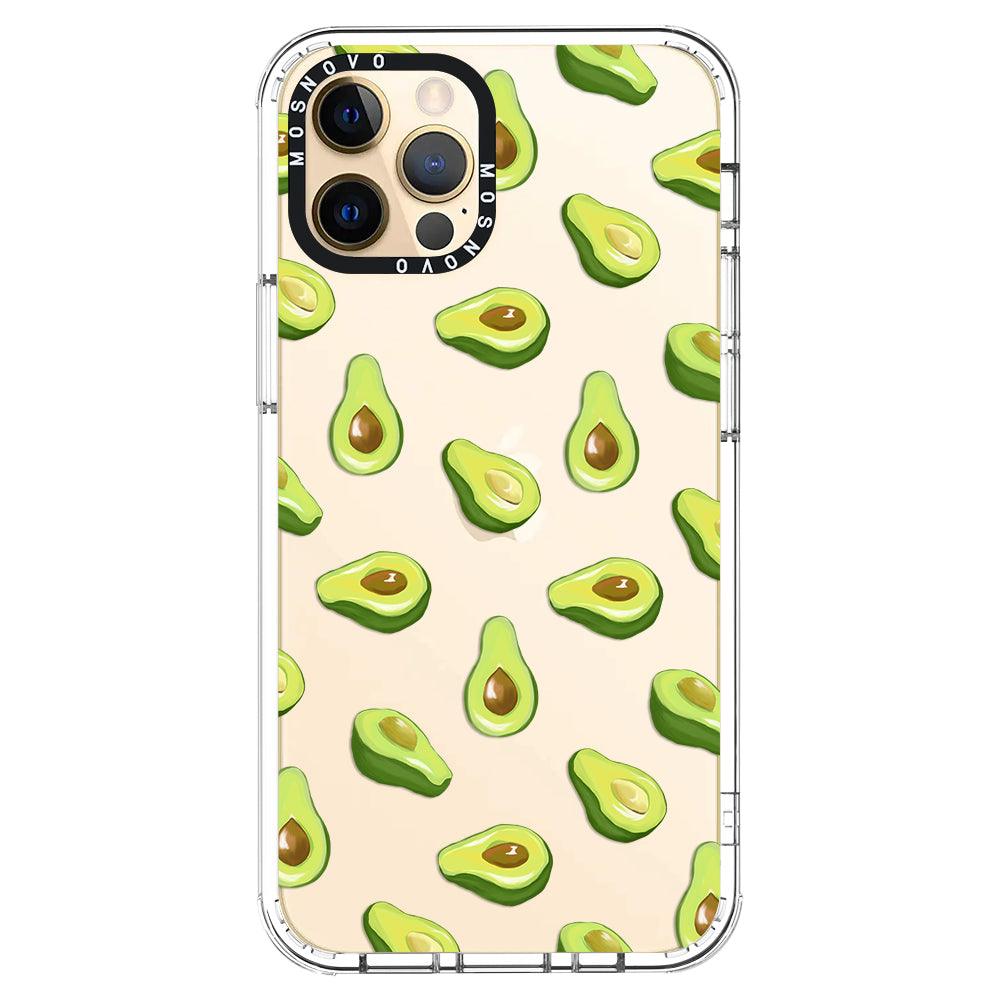 Fleshy Avocado Phone Case - iPhone 12 Pro Case - MOSNOVO