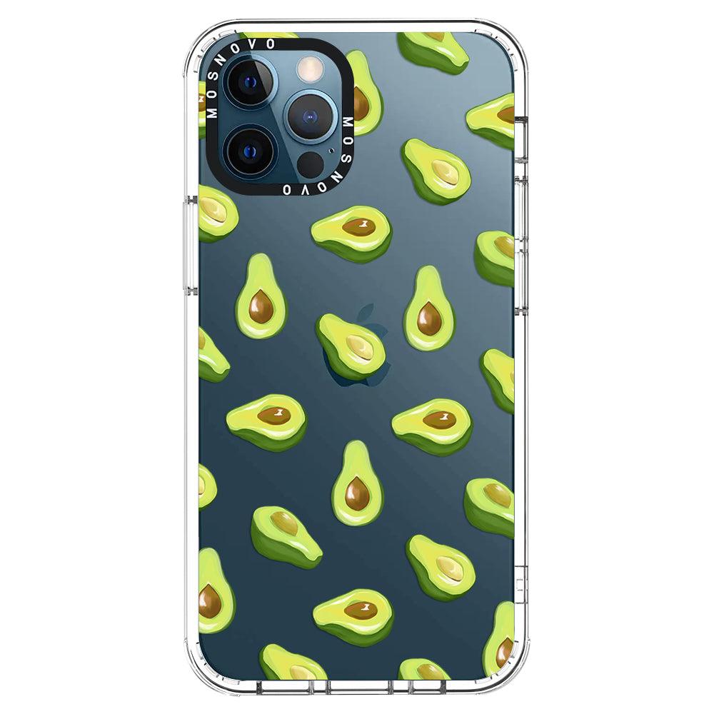 Fleshy Avocado Phone Case - iPhone 12 Pro Max Case - MOSNOVO
