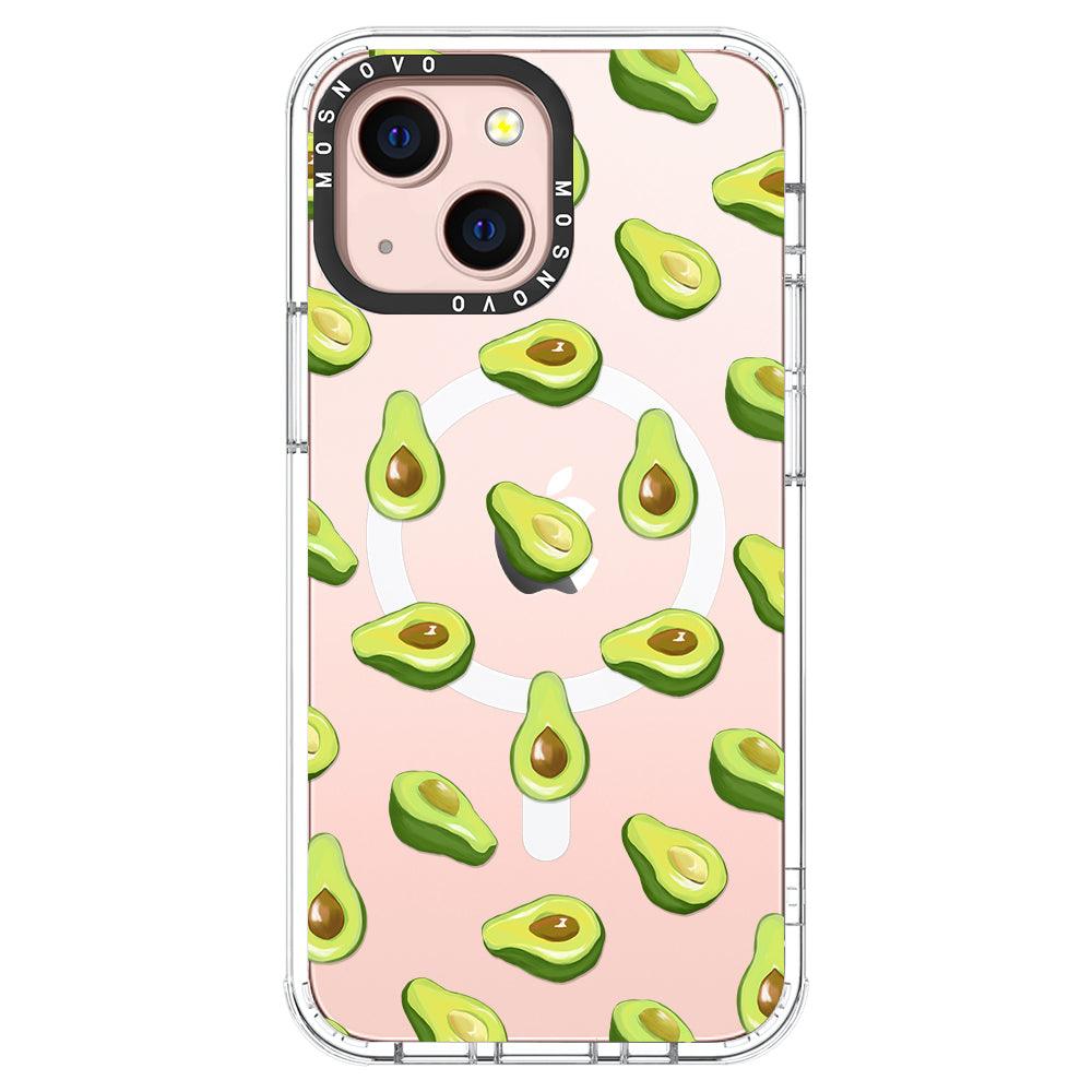 Fleshy Avocado Phone Case - iPhone 13 Case - MOSNOVO