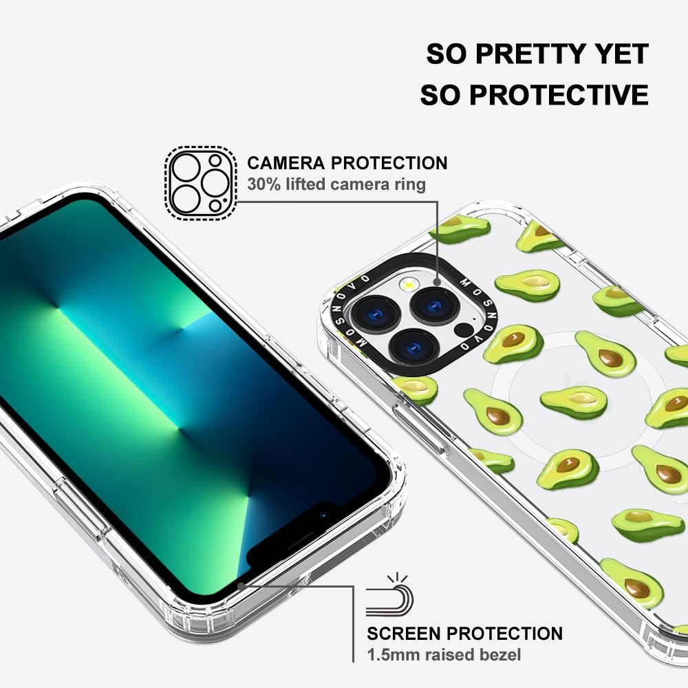 Fleshy Avocado Phone Case - iPhone 13 Pro Case - MOSNOVO
