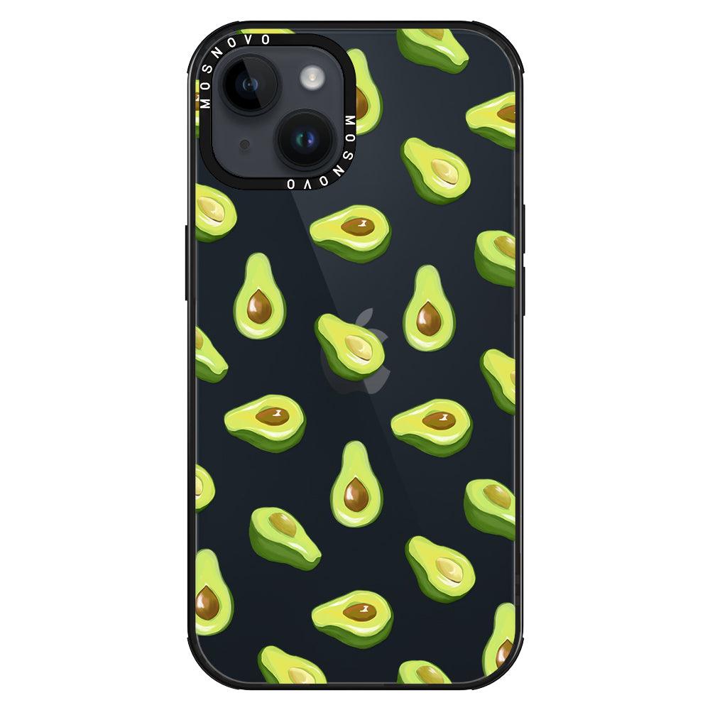 Fleshy Avocado Phone Case - iPhone 14 Case - MOSNOVO