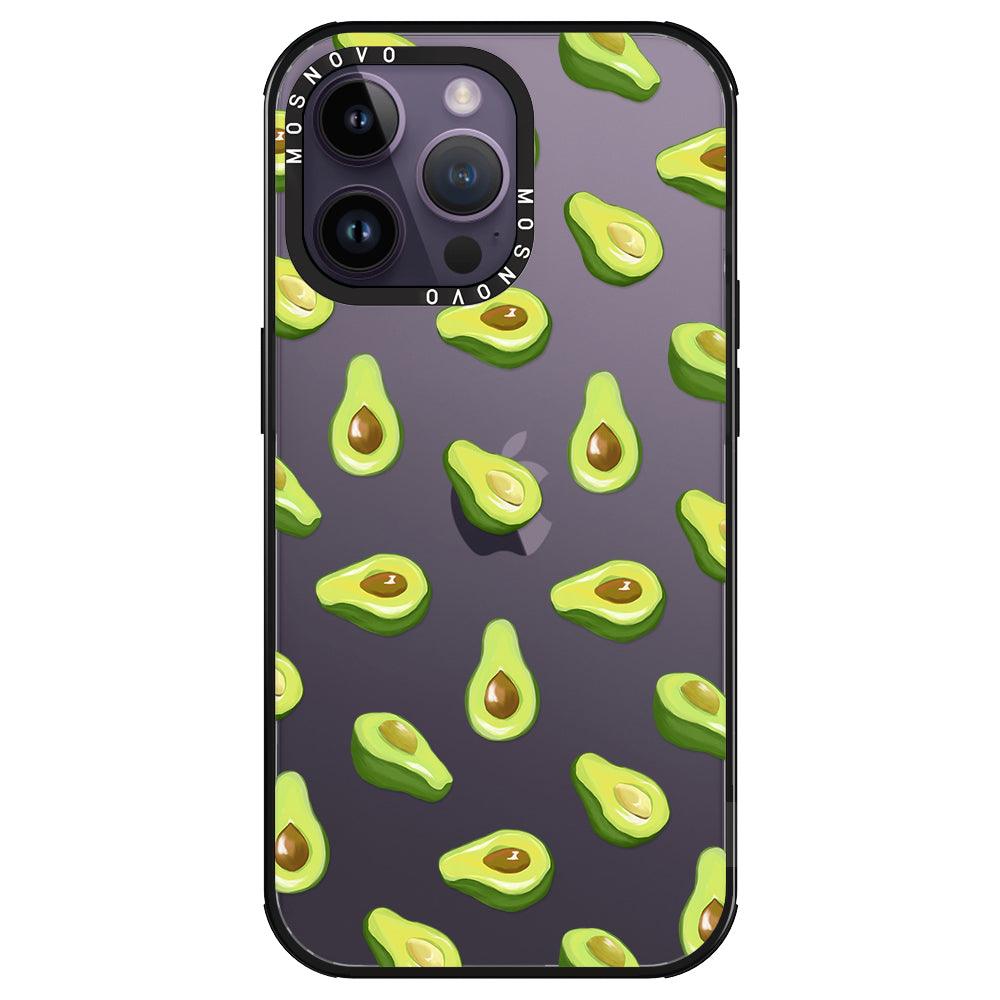 Fleshy Avocado Phone Case - iPhone 14 Pro Max Case - MOSNOVO