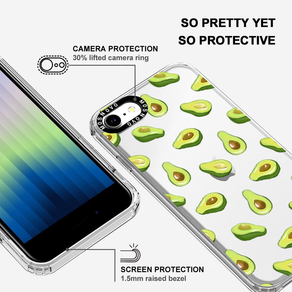 Fleshy Avocado Phone Case - iPhone 7 Case - MOSNOVO