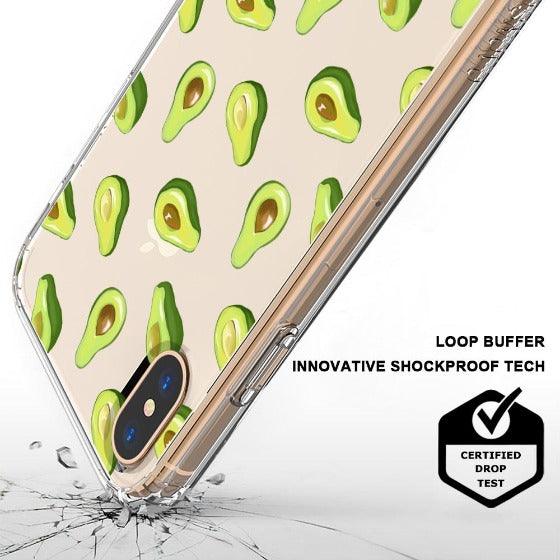 Fleshy Avocado Phone Case - iPhone X Case - MOSNOVO