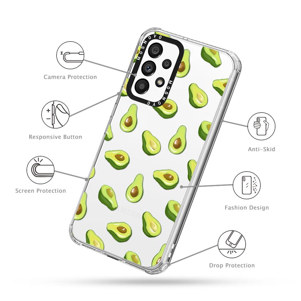 Avocado Phone Case - Samsung Galaxy A53 Case - MOSNOVO