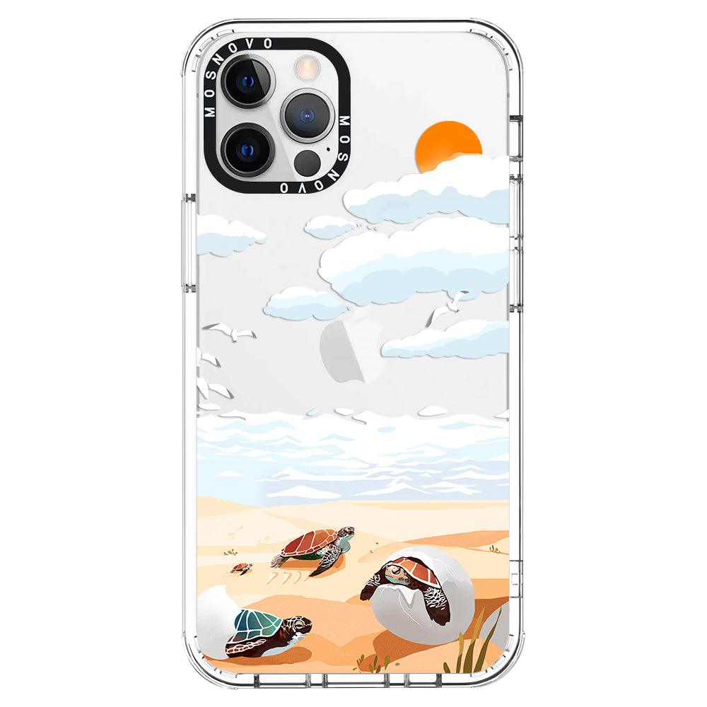 Baby Tortoise Phone Case - iPhone 12 Pro Case - MOSNOVO