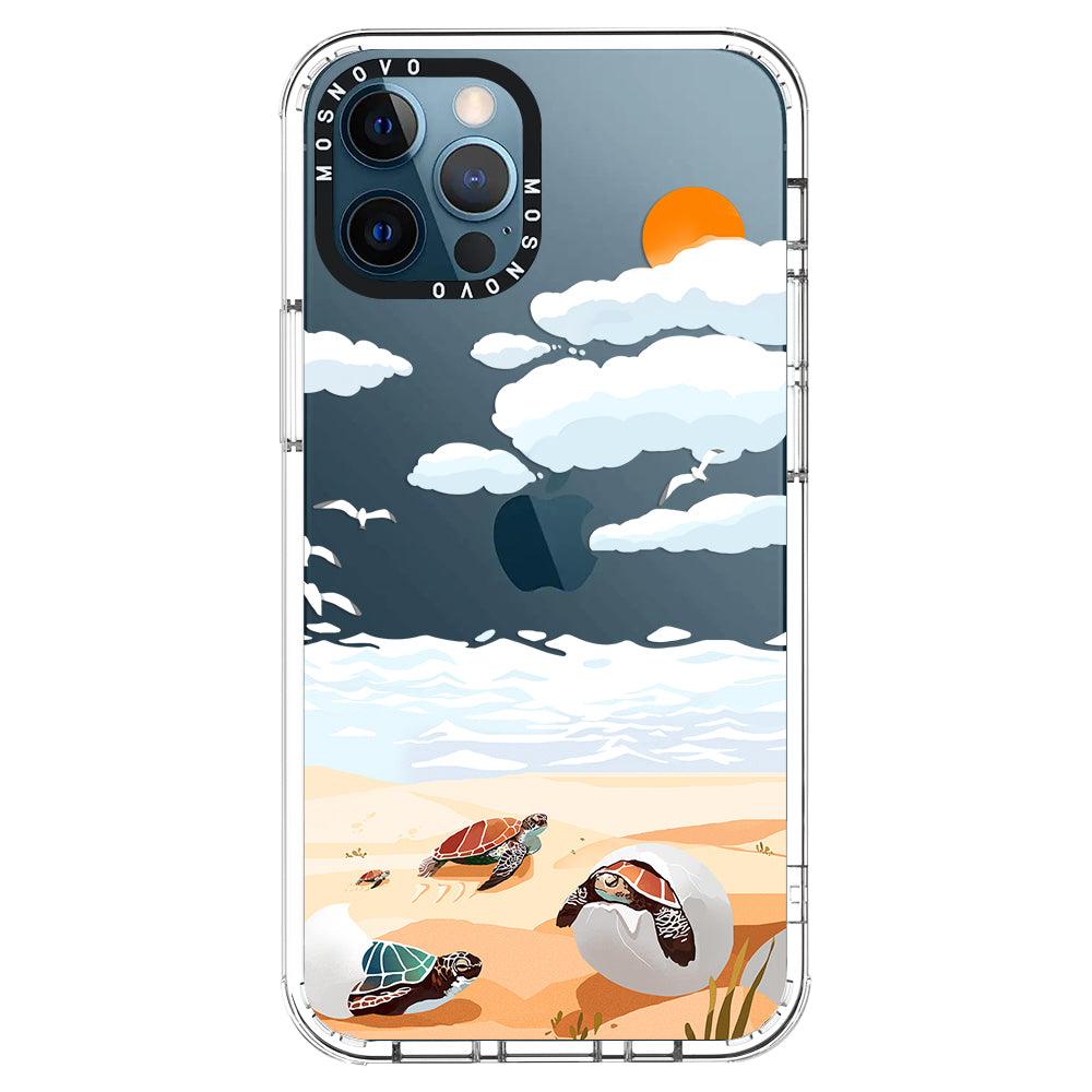 Baby Tortoise Phone Case - iPhone 12 Pro Case - MOSNOVO