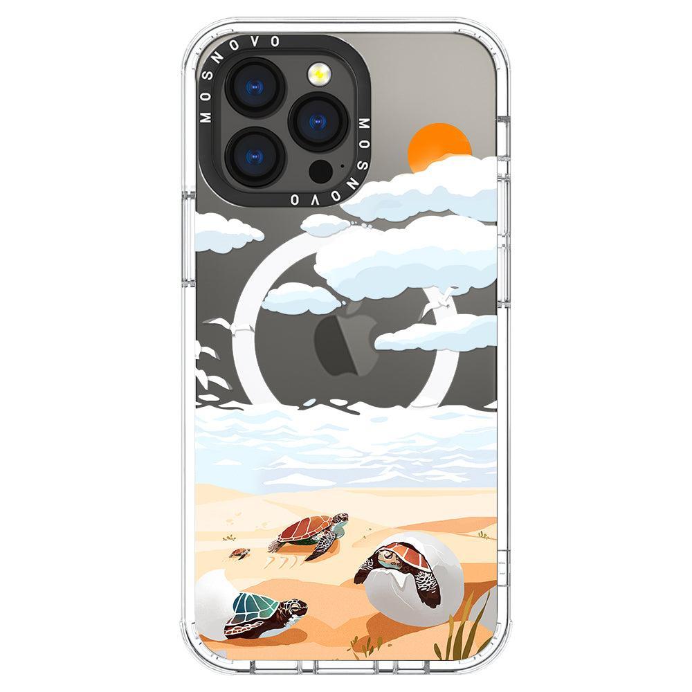 Baby Tortoise Phone Case - iPhone 13 Pro Case - MOSNOVO