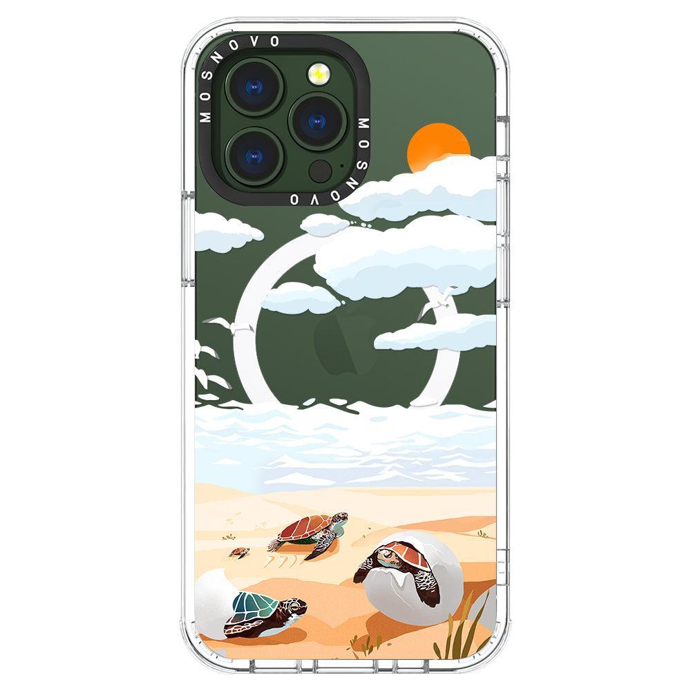Baby Tortoise Phone Case - iPhone 13 Pro Case - MOSNOVO