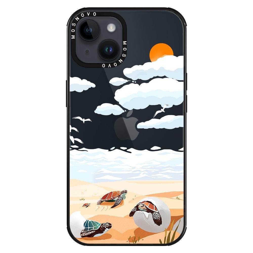 Baby Tortoise Phone Case - iPhone 14 Case - MOSNOVO