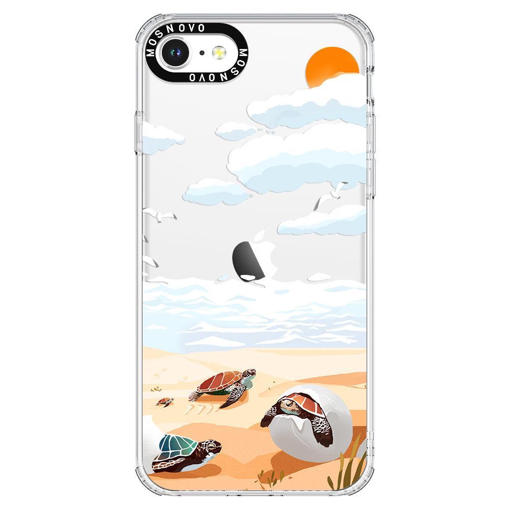 Baby Tortoise Phone Case - iPhone SE 2022 Case - MOSNOVO