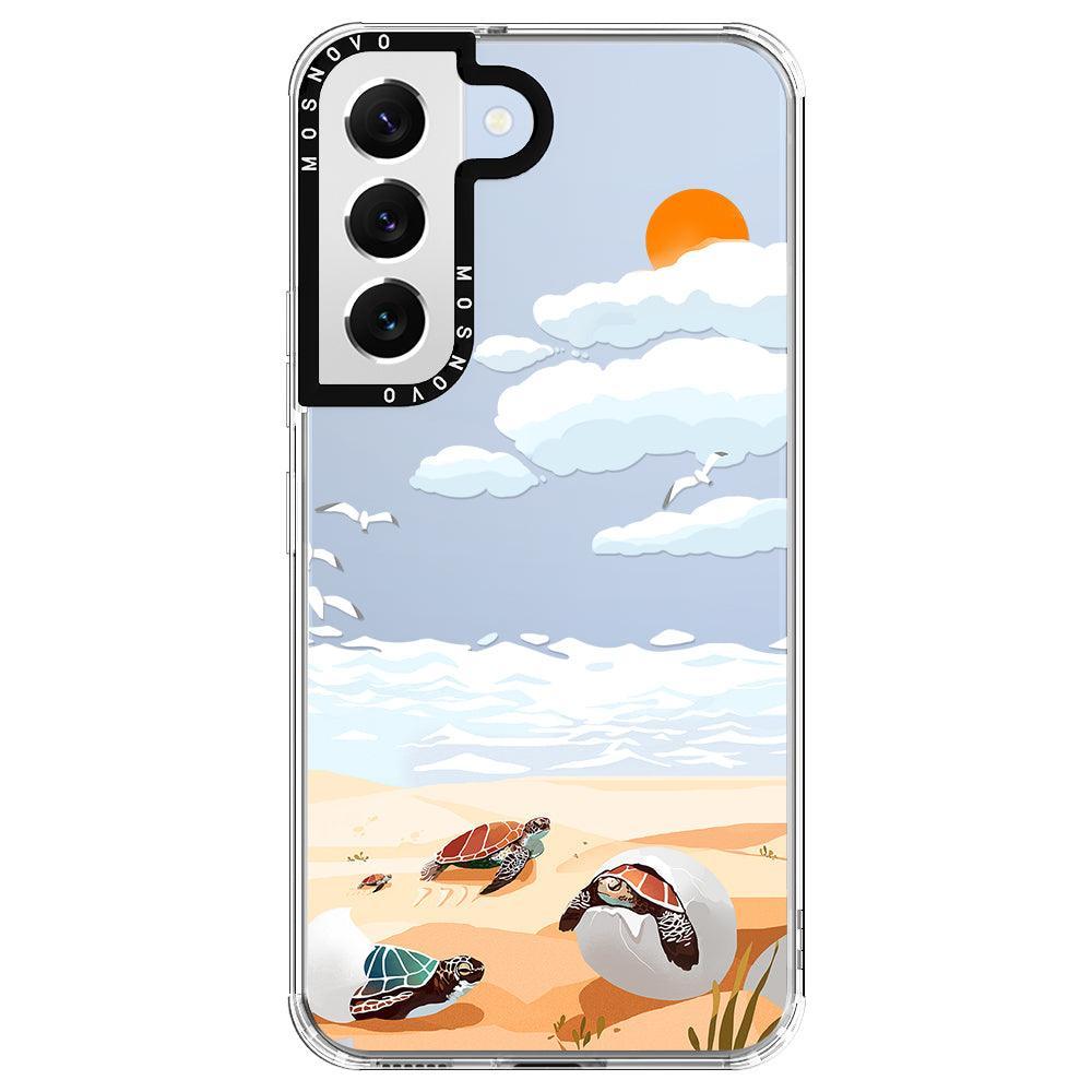 Baby Sea Turtle Phone Case - Samsung Galaxy S22 Plus Case - MOSNOVO