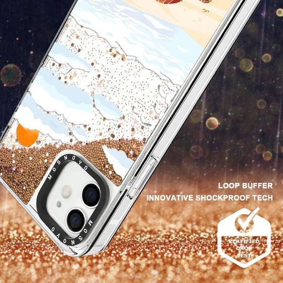 Baby Tortoise Glitter Phone Case - iPhone 12 Case - MOSNOVO