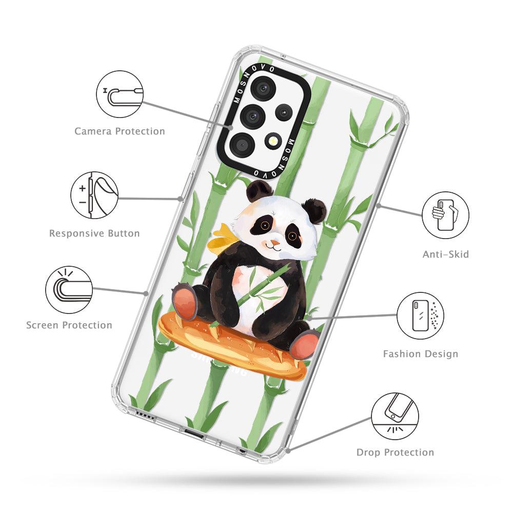 Bambo Panda Phone Case - Samsung Galaxy A52 & A52s Case - MOSNOVO