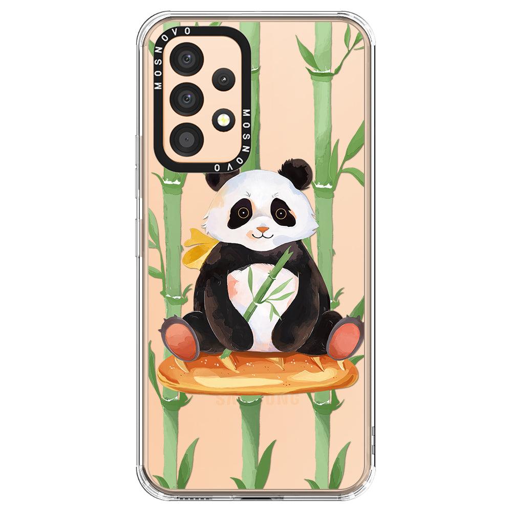 Bambo Panda Phone Case - Samsung Galaxy A53 Case - MOSNOVO