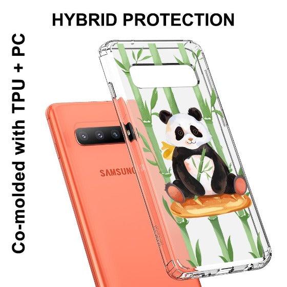 Cute Panda Phone Case - Samsung Galaxy S10 Case - MOSNOVO
