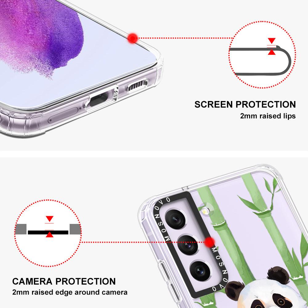 Bambo Panda Phone Case - Samsung Galaxy S21 FE Case - MOSNOVO