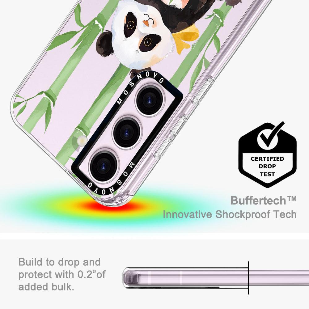 Bambo Panda Phone Case - Samsung Galaxy S23 Plus Case - MOSNOVO