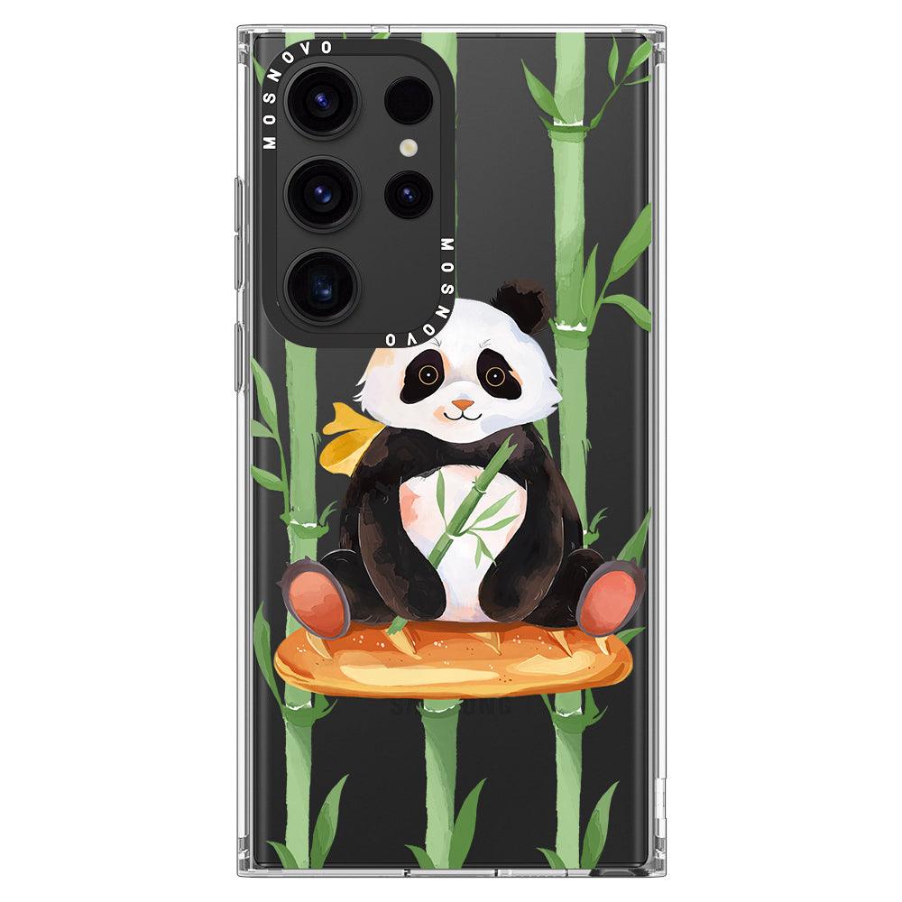 Bambo Panda Phone Case - Samsung Galaxy S23 Ultra Case - MOSNOVO