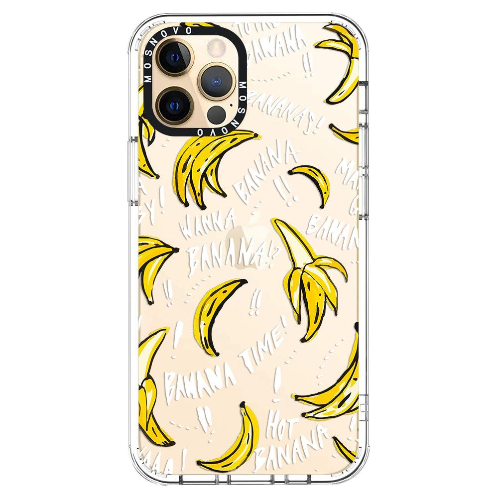Banana Banana Phone Case - iPhone 12 Pro Case - MOSNOVO