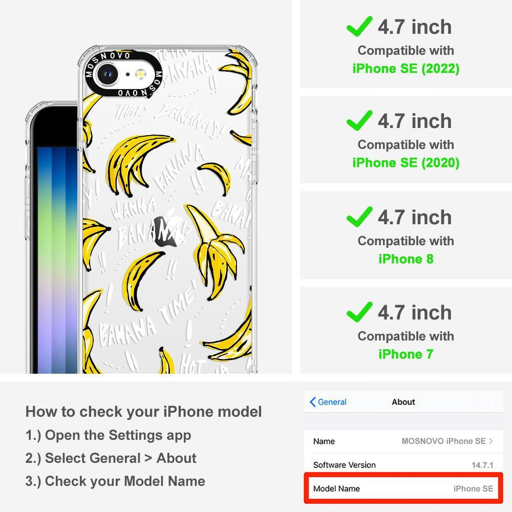 Banana Banana Phone Case - iPhone 7 Case - MOSNOVO