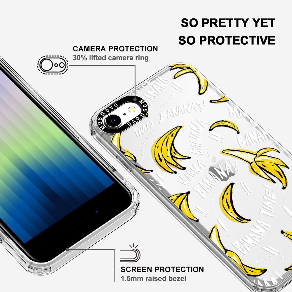 Banana Banana Phone Case - iPhone SE 2020 Case - MOSNOVO