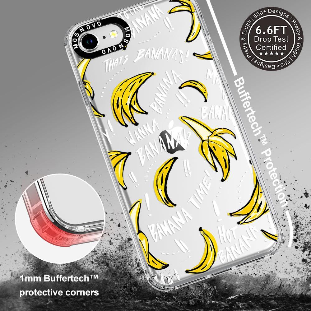 Banana Banana Phone Case - iPhone SE 2020 Case - MOSNOVO