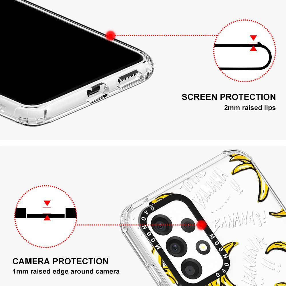 Banana Banana Phone Case - Samsung Galaxy A53 Case - MOSNOVO