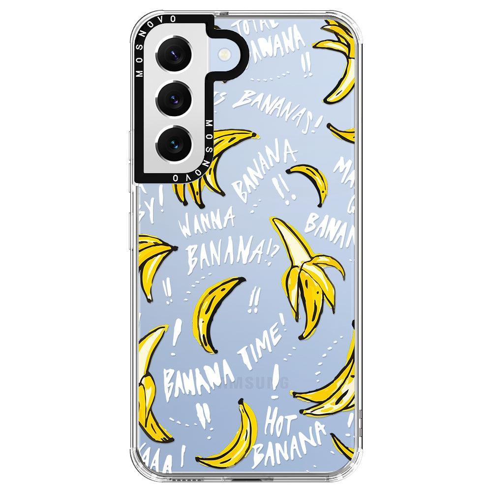 Banana Banana Phone Case - Samsung Galaxy S22 Case - MOSNOVO