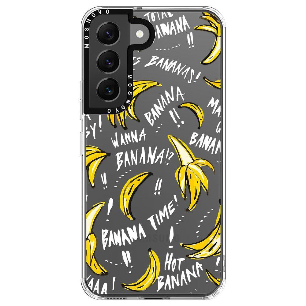 Banana Banana Phone Case - Samsung Galaxy S22 Case - MOSNOVO
