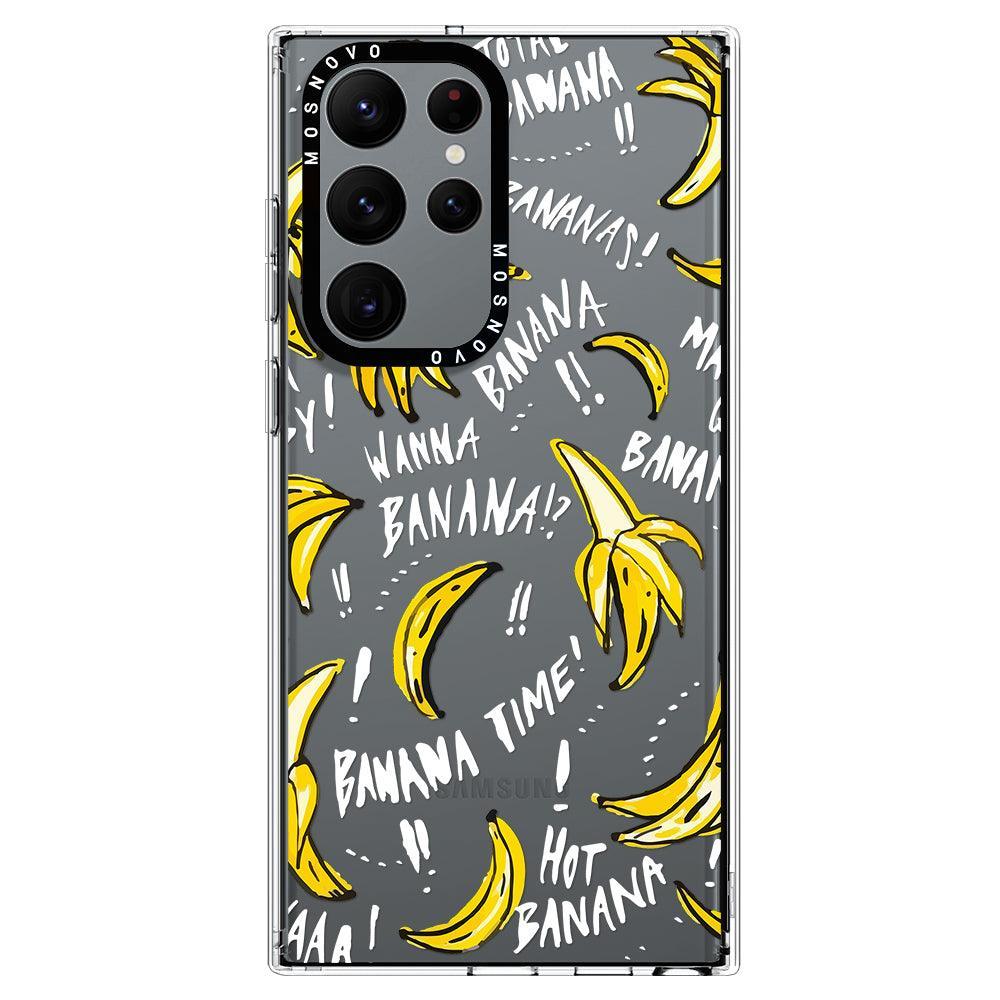 Banana Banana Phone Case - Samsung Galaxy S22 Ultra Case - MOSNOVO