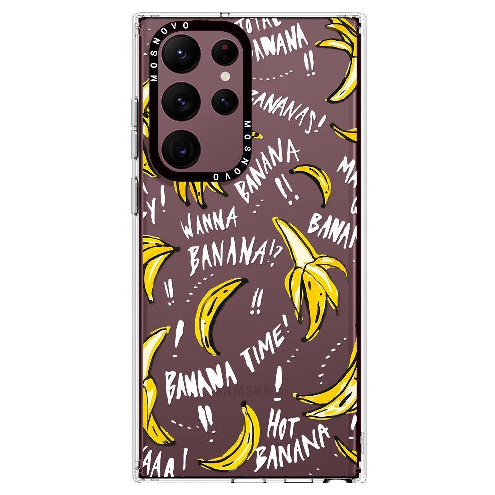 Banana Banana Phone Case - Samsung Galaxy S22 Ultra Case - MOSNOVO