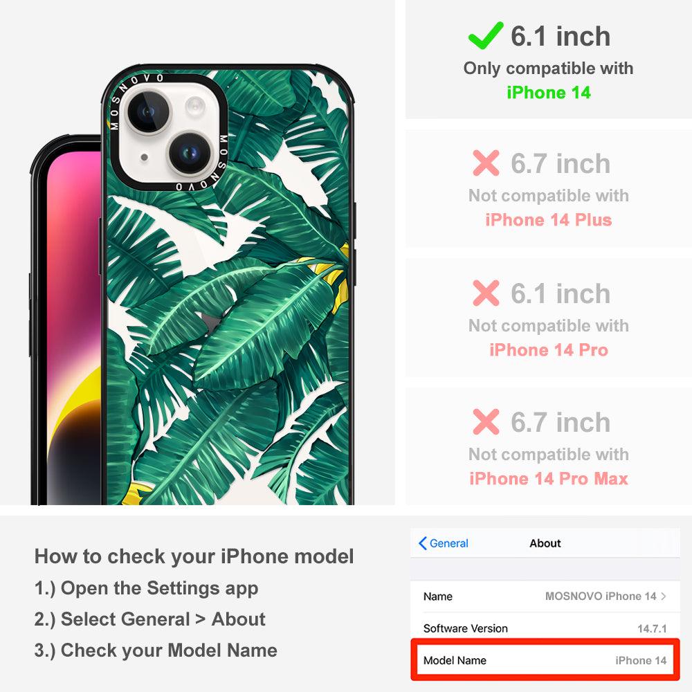 Banana Tree Phone Case - iPhone 14 Case - MOSNOVO
