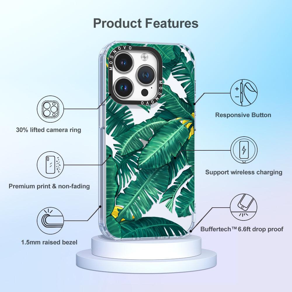 Banana Tree Phone Case - iPhone 14 Pro Case - MOSNOVO