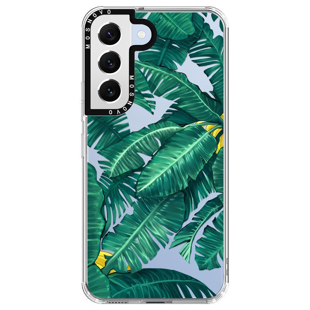 Banana Leaf Phone Case - Samsung Galaxy S22 Plus Case - MOSNOVO