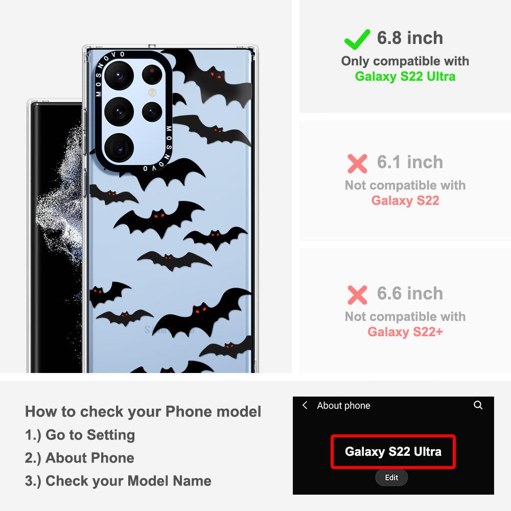 Bat Phone Case - Samsung Galaxy S22 Ultra Case - MOSNOVO