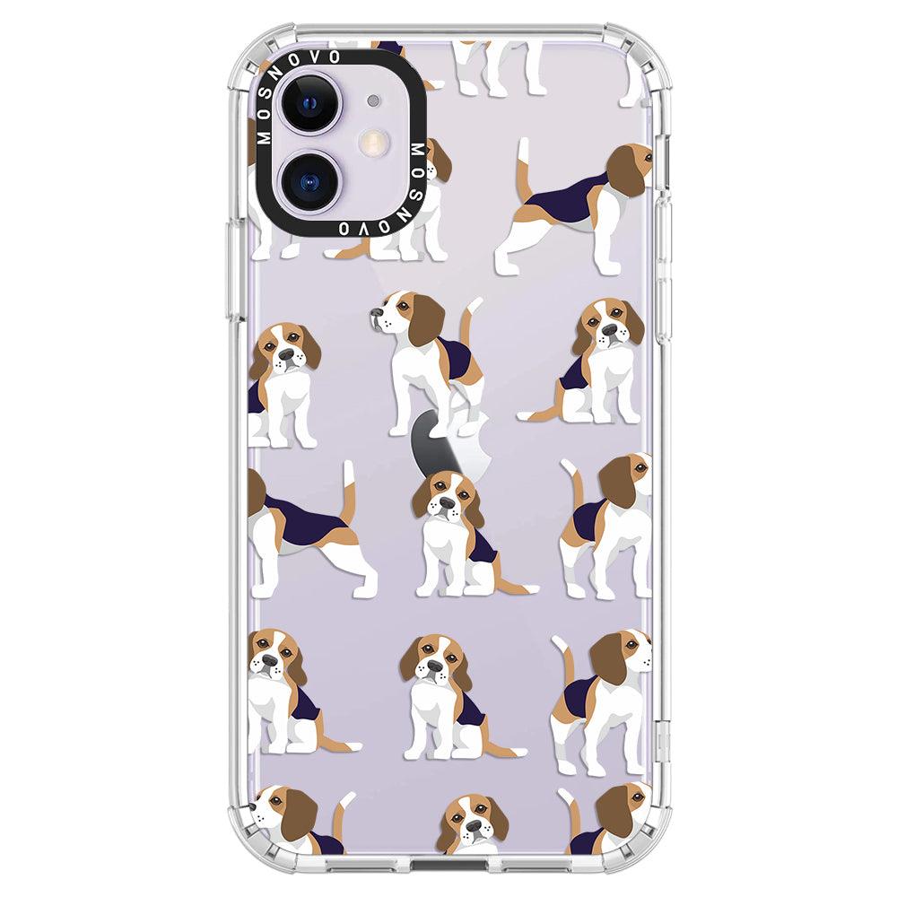 Cute Beagles Phone Case - iPhone 11 Case - MOSNOVO