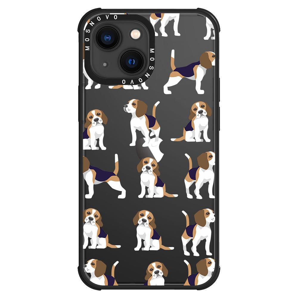 Cute Beagles Phone Case - iPhone 13 Case - MOSNOVO