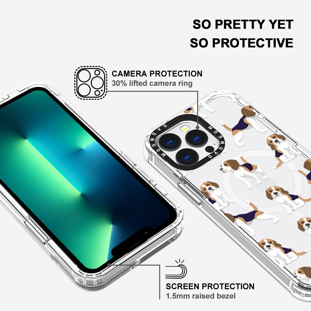 Cute Beagles Phone Case - iPhone 13 Pro Case - MOSNOVO