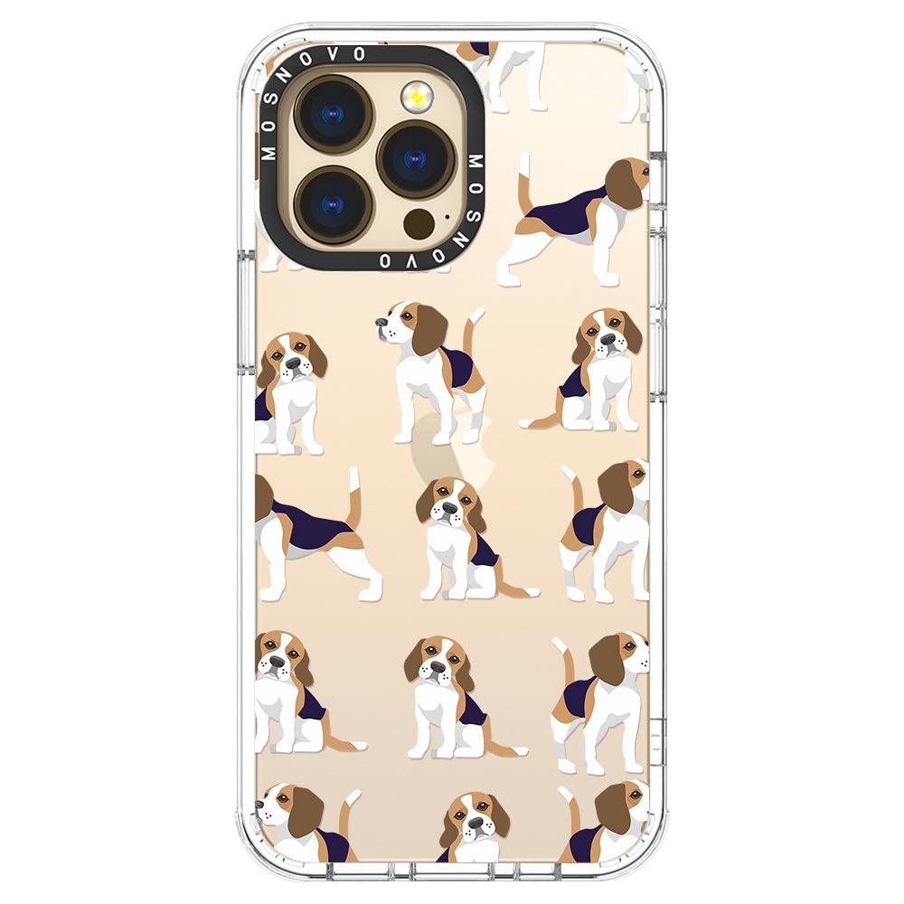 Cute Beagles Phone Case - iPhone 13 Pro Case - MOSNOVO