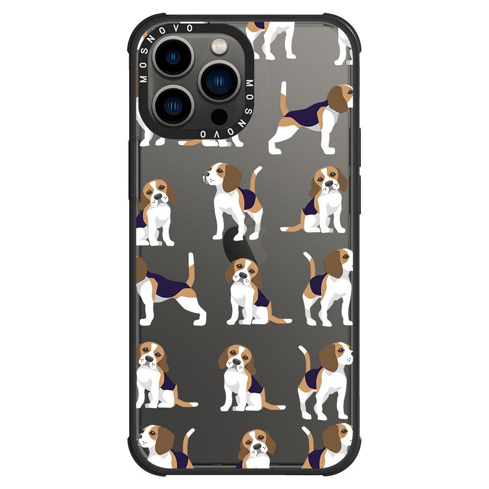 Cute Beagles Phone Case - iPhone 13 Pro Max Case - MOSNOVO