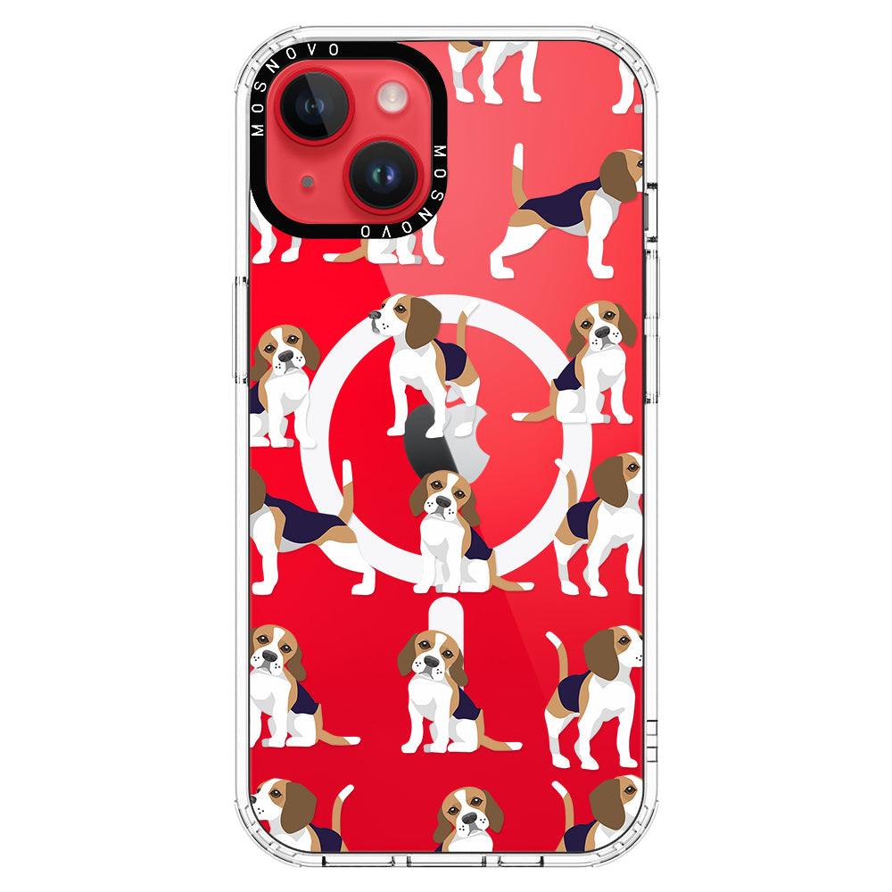 Cute Beagles Phone Case - iPhone 14 Case - MOSNOVO