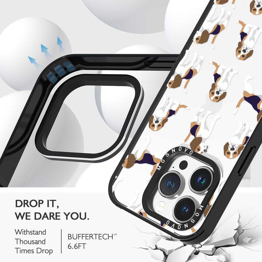 Cute Beagles Phone Case - iPhone 14 Pro Case - MOSNOVO