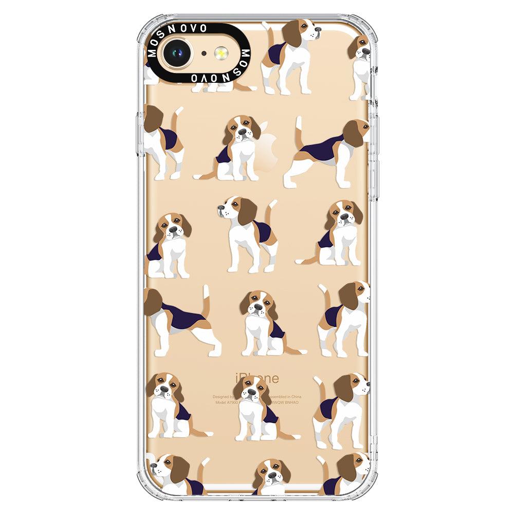 Cute Beagles Phone Case - iPhone 7 Case - MOSNOVO