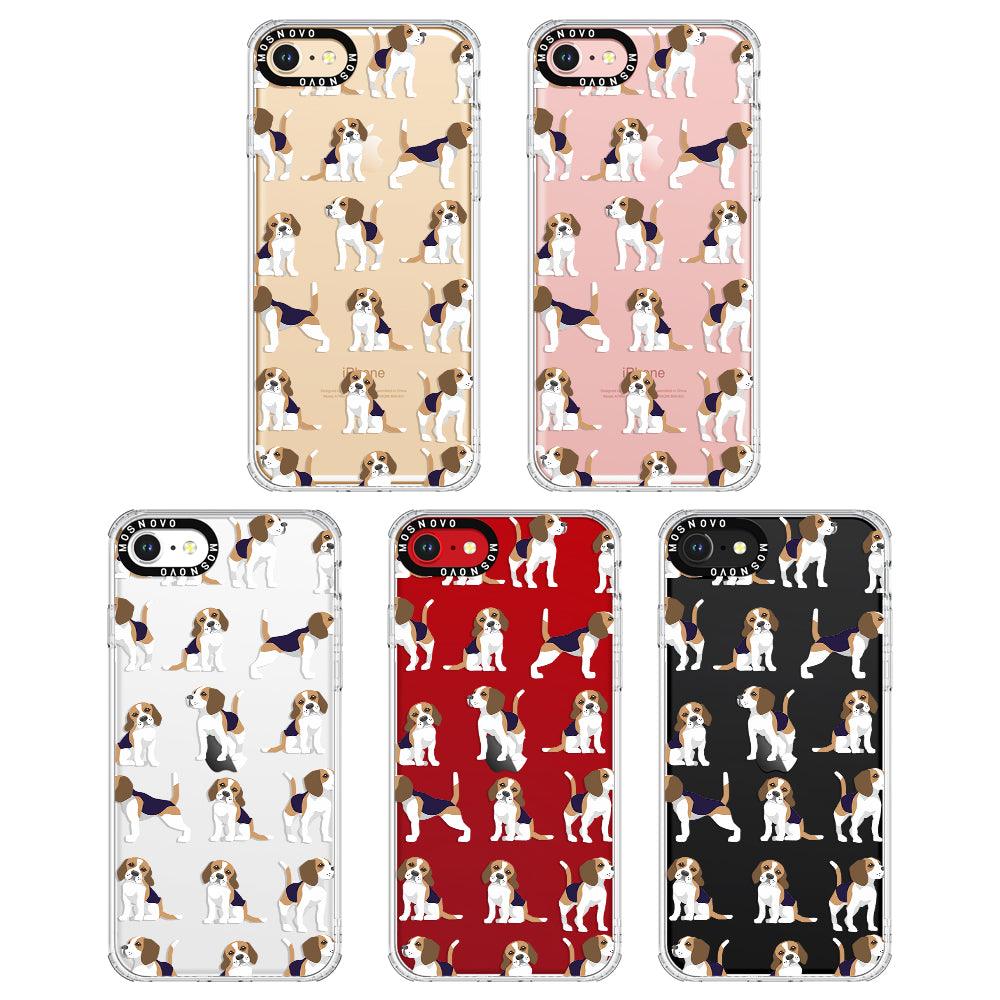 Cute Beagles Phone Case - iPhone 8 Case - MOSNOVO
