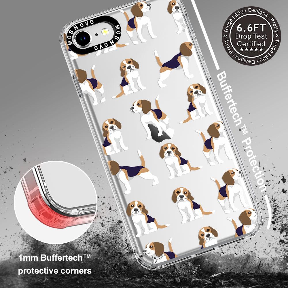 Cute Beagles Phone Case - iPhone 8 Case - MOSNOVO