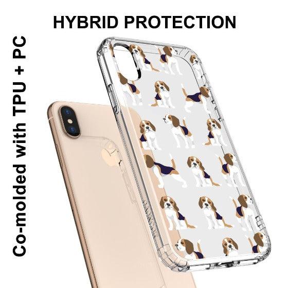 Cute Beagles Phone Case - iPhone X Case - MOSNOVO