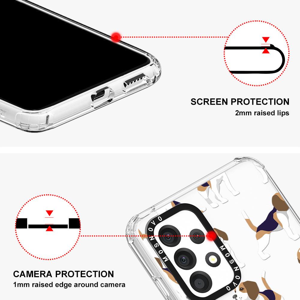 Beagle Phone Case - Samsung Galaxy A53 Case - MOSNOVO