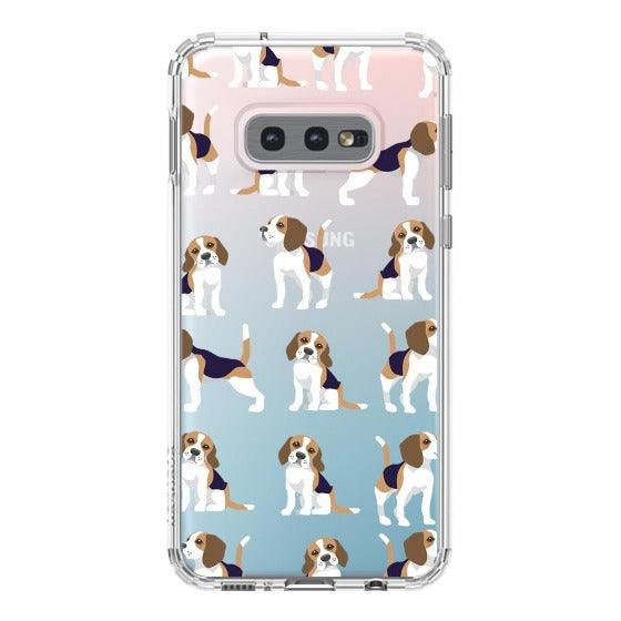 Cute Beagles Phone Case - Samsung Galaxy S10e Case - MOSNOVO